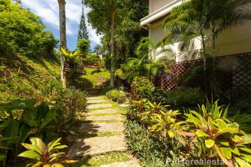 Luxury Estate with 3 Separate Villas in Kamala, Phuket, Sold as One, Stunning Ocean & Mountain Views