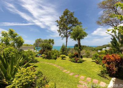 Luxury Estate with 3 Separate Villas in Kamala, Phuket, Sold as One, Stunning Ocean & Mountain Views