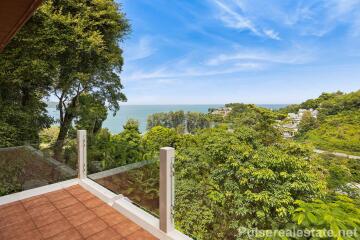 Luxury Estate with 3 Separate Villas in Kamala, Phuket, Sold as One, Stunning Ocean & Mountain Views