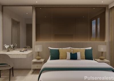Modern 1-Bedroom Medium Size Off-Plan Condo for Sale in Laguna, Phuket - Tennis Courts, Multiple Gyms, etc.