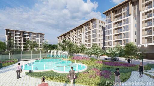 Modern 1-Bedroom Medium Size Off-Plan Condo for Sale in Laguna, Phuket - Tennis Courts, Multiple Gyms, etc.