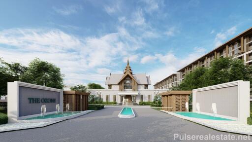 Modern 1-Bedroom Medium Size Off-Plan Condo for Sale in Laguna, Phuket - Tennis Courts, Multiple Gyms, etc.