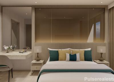 Deluxe 1-Bedroom Off-Plan Condo for Sale in Laguna, Phuket - Tennis Courts, Swimming Pools etc.