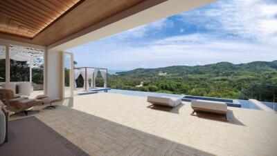 Luxury Pool Villa with Valley view in Layan