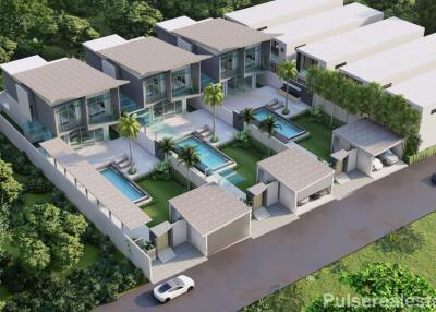 Modern 2-story Private Pool Villa in Naiharn Under Construction - Finished Q4 2023