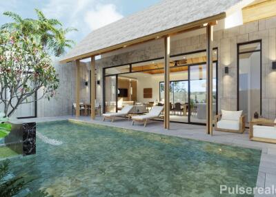 Tropical 3-4 Bedroom Private Pool Villas for Sale on Pasak 8, Cherngtalay