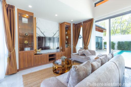 SOLD: Modern 4 Bedroom Pool Villa for Sale Near Big Buddha, Chalong