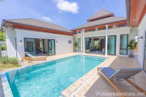 SOLD: Modern 4 Bedroom Pool Villa for Sale Near Big Buddha, Chalong