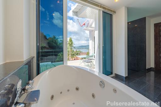 Recently Renovated 4-Bed Sea View Patong Pool Villa for Sale - Luxury & Privacy