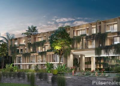 Luxury 3-bedroom Beachfront Garden View Condo for Sale Layan Beach Phuket