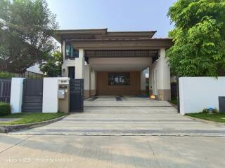 house for sale, Settasiri Ratchaphruek-Charan. Soi Pak Nam Krachom Thong