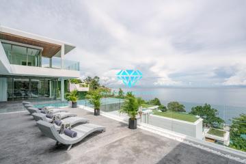 For sale: 6 Bedrooms Ocean views Pool Villas in Kamala, Phuket.