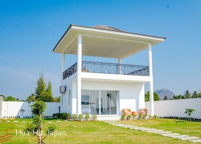 **Price Reduced!** New 5 Bedroom Pool Villa For Sale with stunning views on over 1 Rai land in Hua Hin