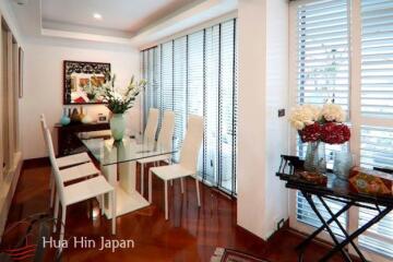 Spacious and Well Maintained 2 Bedroom Sea View Unit at Baan Chai Thalay Beachfront Condo for Sale in Hua Hin