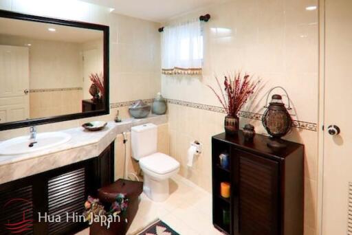 Spacious and Well Maintained 2 Bedroom Sea View Unit at Baan Chai Thalay Beachfront Condo for Sale in Hua Hin