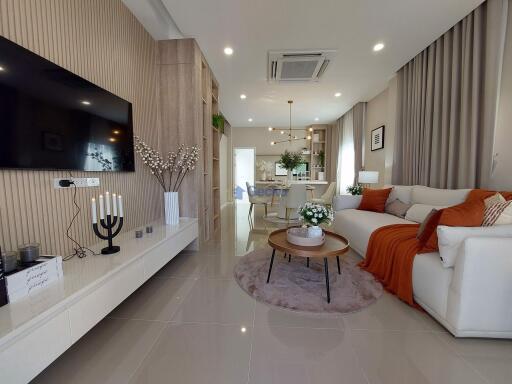 4 Bedrooms House in Tropical Village 3 Huay Yai H010535