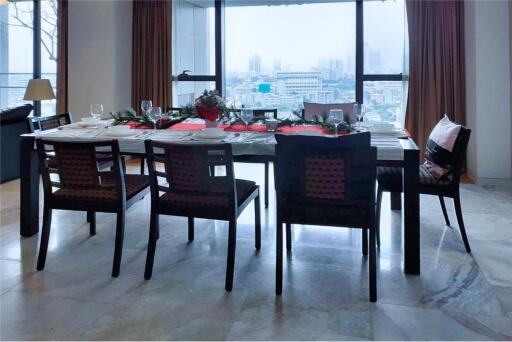 Luxurious 3-Bed Condo in Sathorn, Bangkok