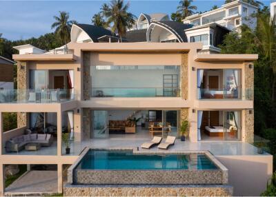 Stunning Ocean view private pool villa