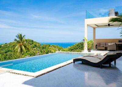 Stunning Ocean view private pool villa