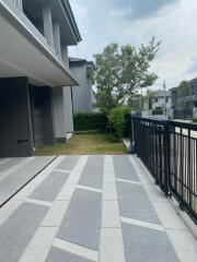 house for sale, Setthasiri Krungthep Kreetha 2 project, Area: 83.2 sq m., Type: Ablaze 294 sq m,