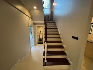 house for sale Setthasiri Village Soi Phutthamonthon Sai 2, Soi 24, beautiful house, ready to move