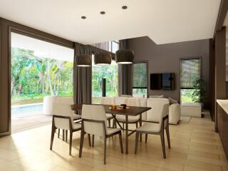 6% Guaranteed Rental Return for 3 Years - 2 Bedroom Private Pool Villa for Sale in Mai Khao