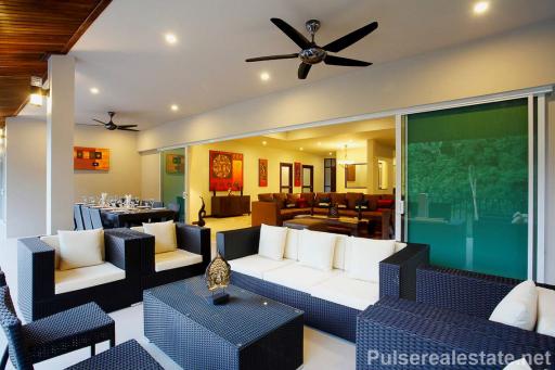 Executive 7 Bedroom Pool Villa in Naiharn for Sale
