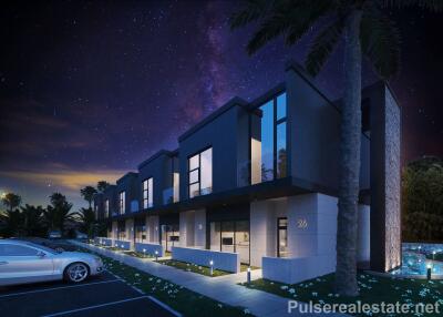 6% Guaranteed Rental Return for 3 Years - 2 Bedroom Townhouses in Mai Khao for Sale