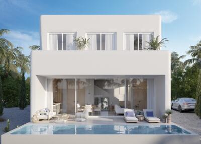 3 Bedroom "Capri" Two-story Villa In Baan Manik - Near Schools & Lifestyle Malls