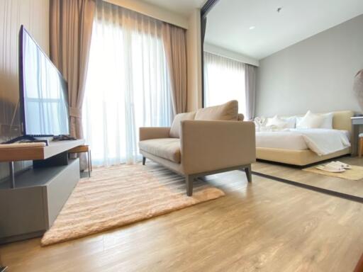 Condo for rent in Sriracha, Keen Condo, near Sukhumvit Road. Opposite Robinson Sriracha