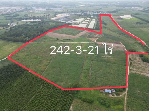 Land for sale in Nong Sak, large plot, Ban Bueng, near Chonburi Technical College.