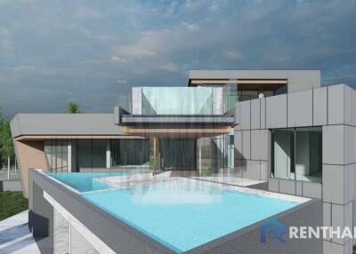 Presale modern Luxury Poll Villa