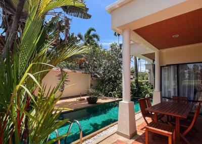 Enjoy serene living in this 3-bedroom pool villa in Laguna Phuket.