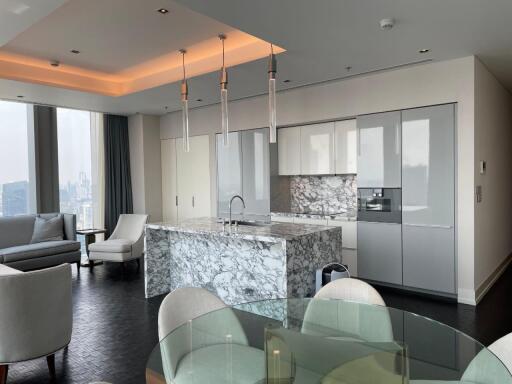 2 Bedrooms 2 Bathrooms Size 140sqm. The Ritz-Carlton Residences for Rent 140,000 THB