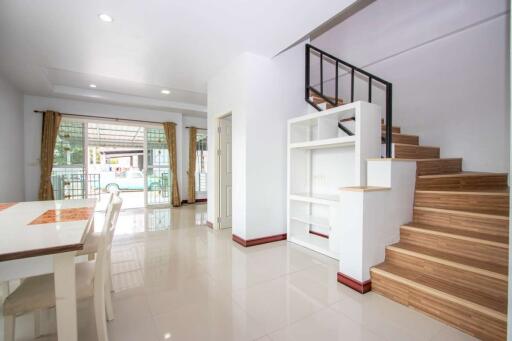 Partly Furnished 3 Bed Townhouse at San Sai Noi