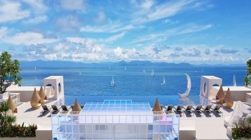 The Ultimate premium beachfront 2 Bedroom Sea View Condo.