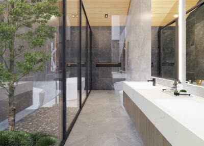 4 bedroom 5 bathroom luxury villa modern tropical design (type A)