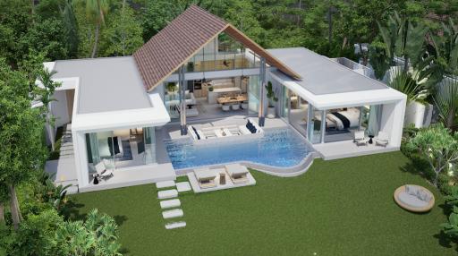 3 bedroom Modern interior design  luxury villa