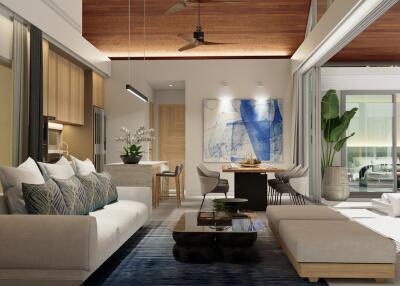 3 bedroom Modern interior design  luxury villa