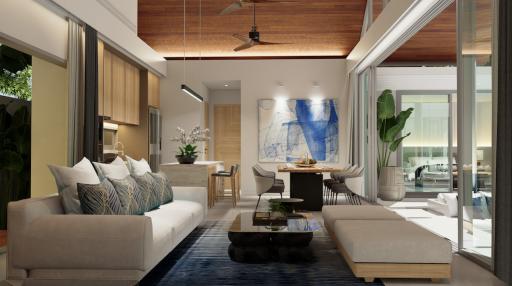 3 bedroom Modern interior design  luxury villa