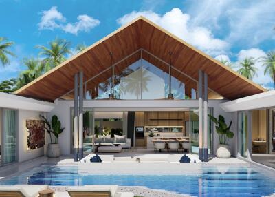 3 bedroom Modern interior design  luxury villa