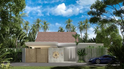 3 bedroom Modern interior design  luxury villa