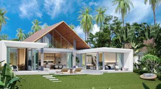 3 bedroom Modern interior design  luxury villa