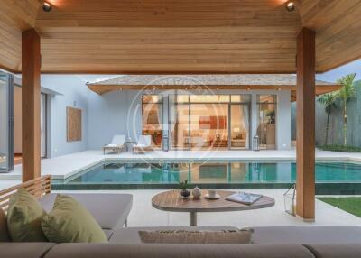 The new 3 bedroom luxury villa
