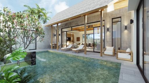 Single-Storey Modern Tropical Pool Villas