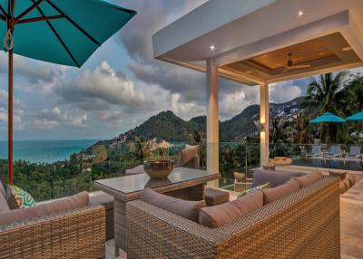 Unique Modern Exotic Inspired Sea View Villa at Koh Samui