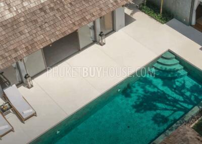 BAN7468: Three Bedroom Tropical Villa with a Pool in Thalang area