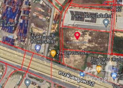 9 Rai Purple Area Land For Sale in BangNa Trad Km19, Bang Chalong, Bang Phli, Samut Prakan