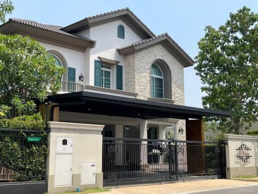 For Sale and Rent Bangkok Single House Nantawan Ramindra - Phaholyothin 50 Sukhaphiban 5 Bang Khen