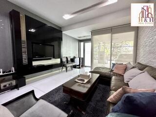 Townhome for sale, 4 floors, playing level, The Landmark Residence, Lat Phrao-Ratchada, front zone,